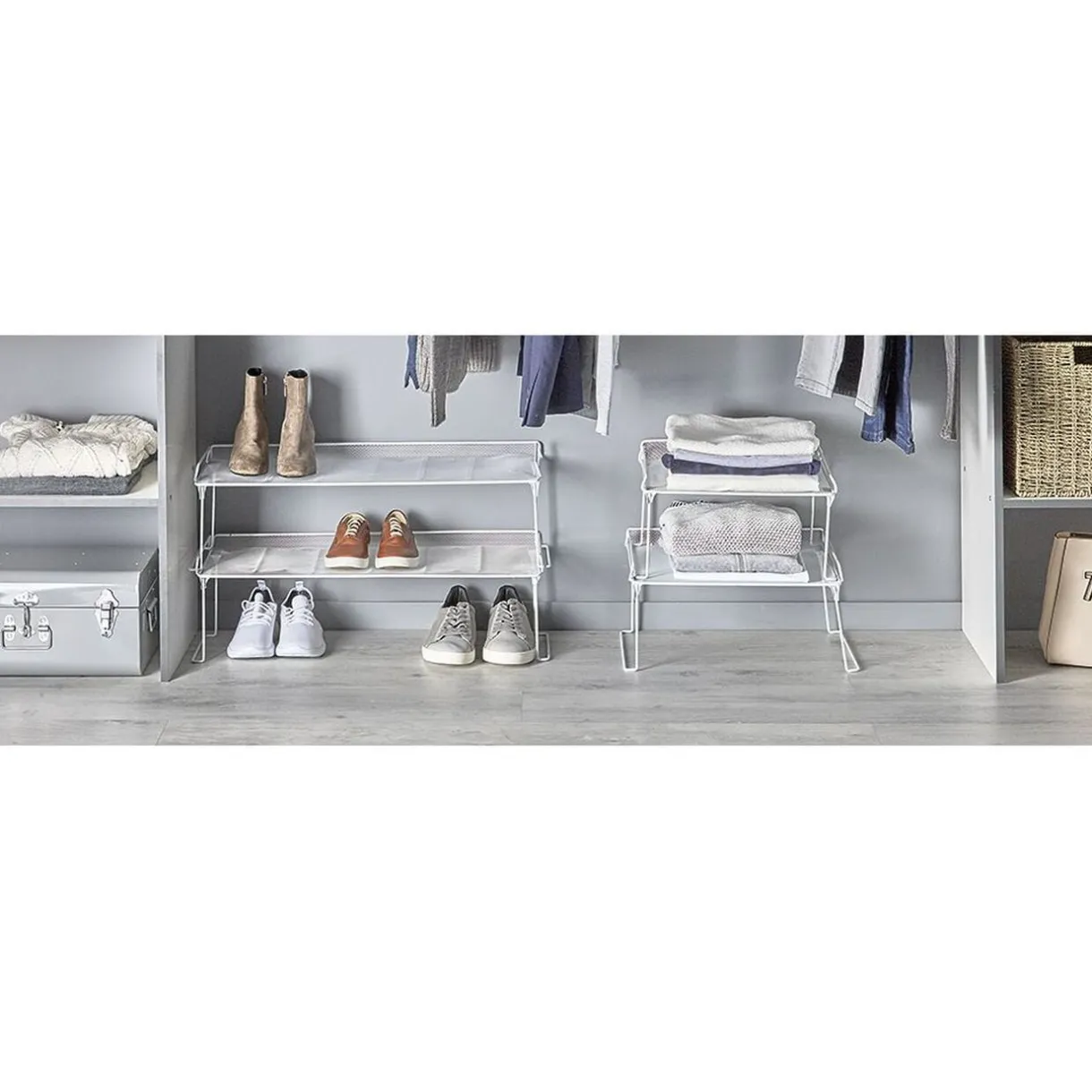 Étagère de rangement superposable blanche < Gifi Best