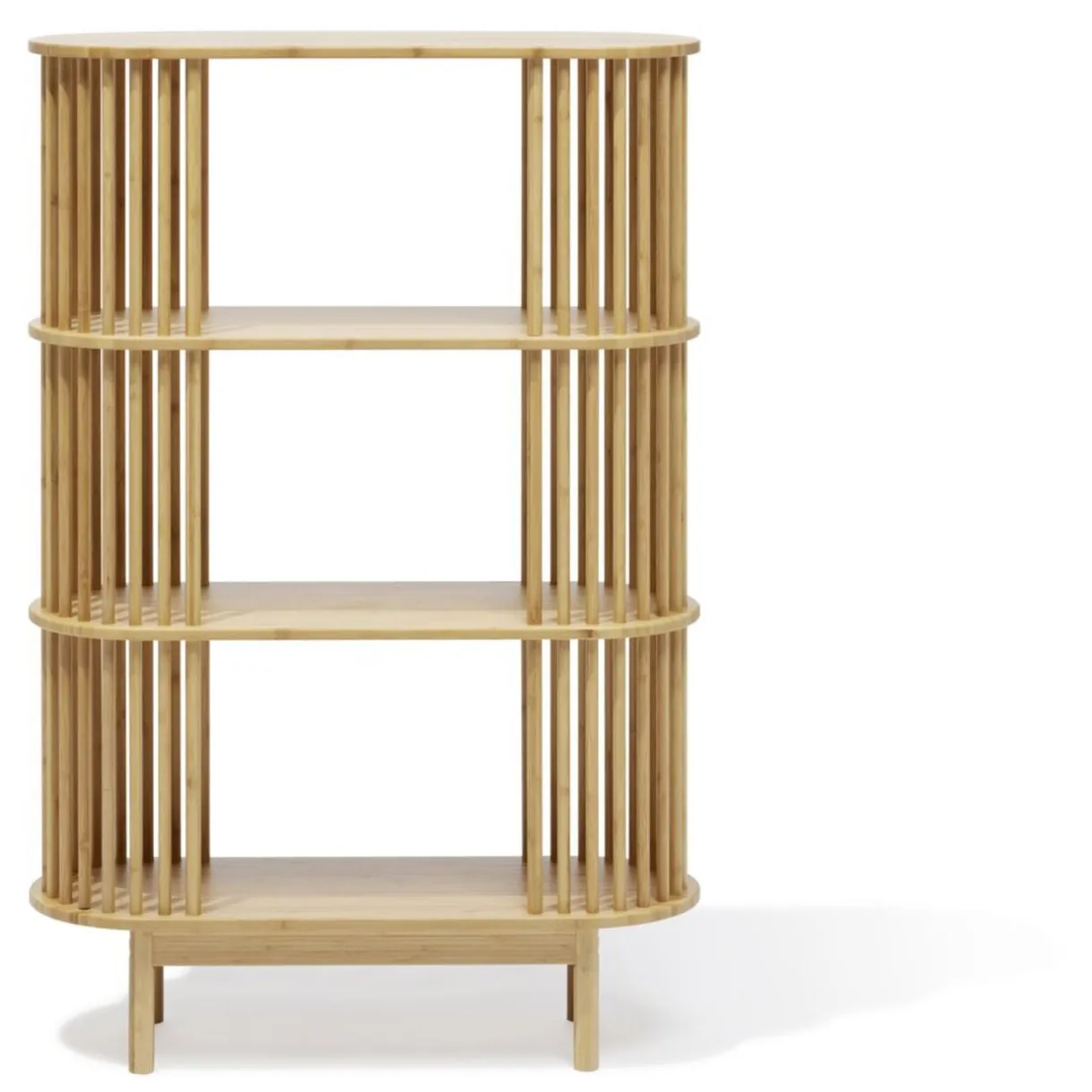 Étagère Gaïa bambou naturel - L80xP30xH120cm < Gifi Online