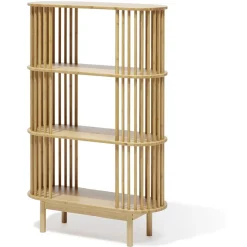 Étagère Gaïa bambou naturel - L80xP30xH120cm < Gifi Online