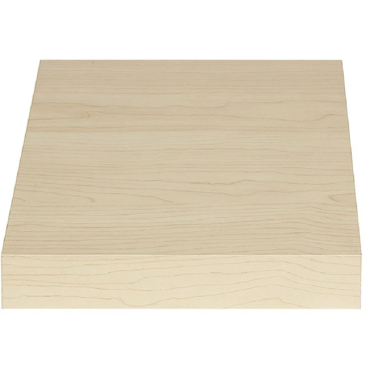 Étagère murale carrée bois beige < Gifi Outlet