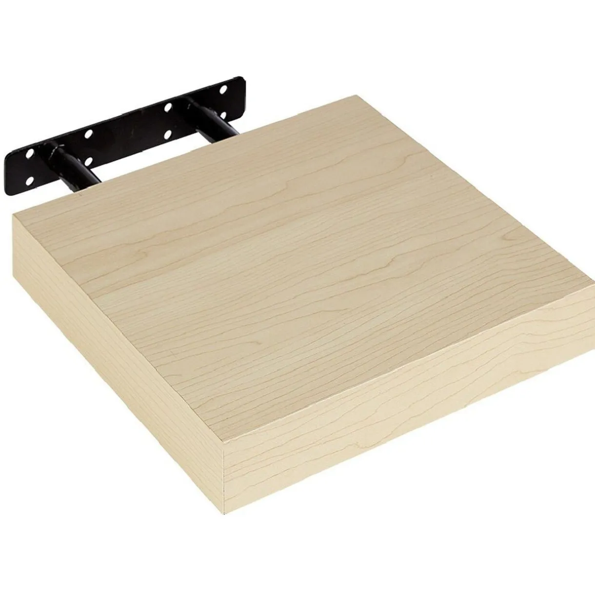 Étagère murale carrée bois beige < Gifi Outlet