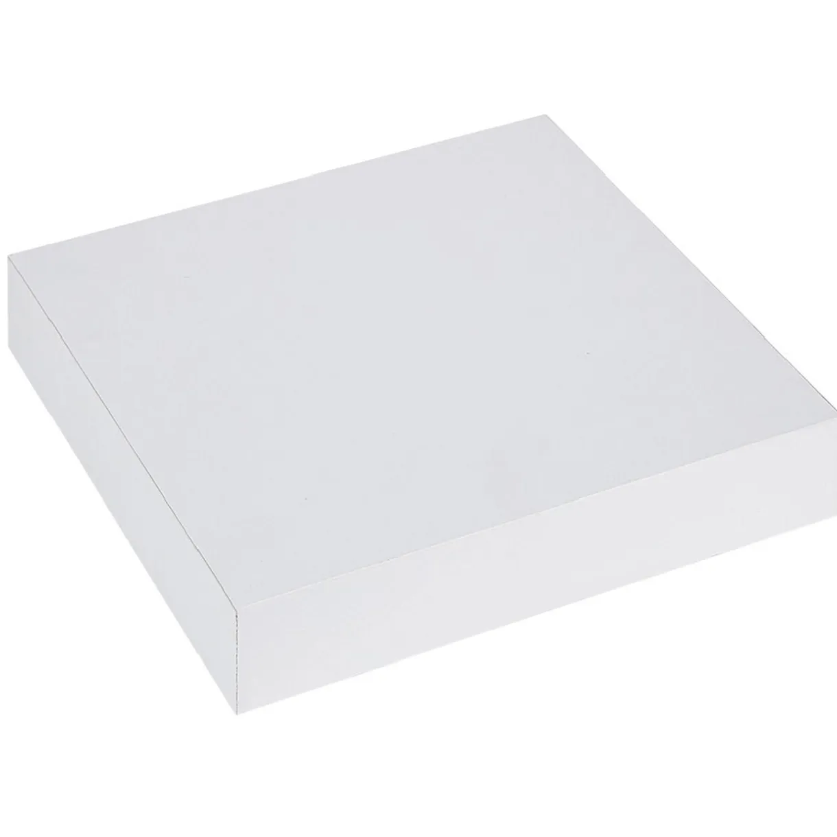 Étagère murale carrée bois blanc < Gifi Sale