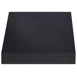 Étagère murale carrée bois noir < Gifi Sale