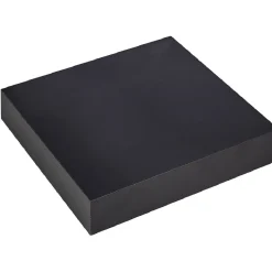 Étagère murale carrée bois noir < Gifi Sale