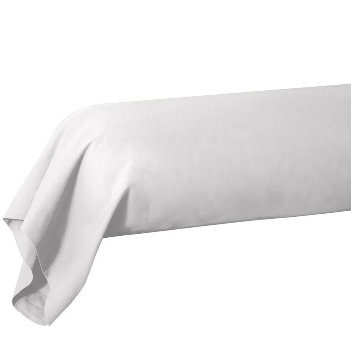 Taie de traversin 85x185cm 100% coton blanc < Gifi Outlet