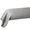 Taie de traversin 85x185cm 100% coton gris clair < Gifi Sale