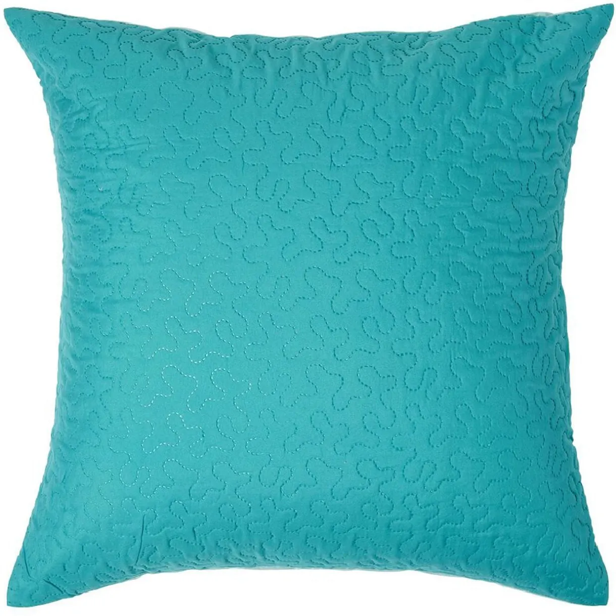 Taie d'oreiller matelassée réversible unie/imprimée finition droite x2 < Gifi New