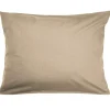 Taie d'oreiller rectangulaire microfibre uni 50x70cm (4 modèles)