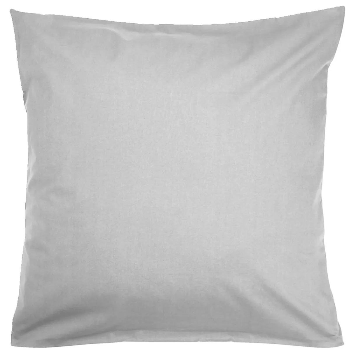 Taie d'oreiller 63x63cm 100% coton finition droite bleu marine