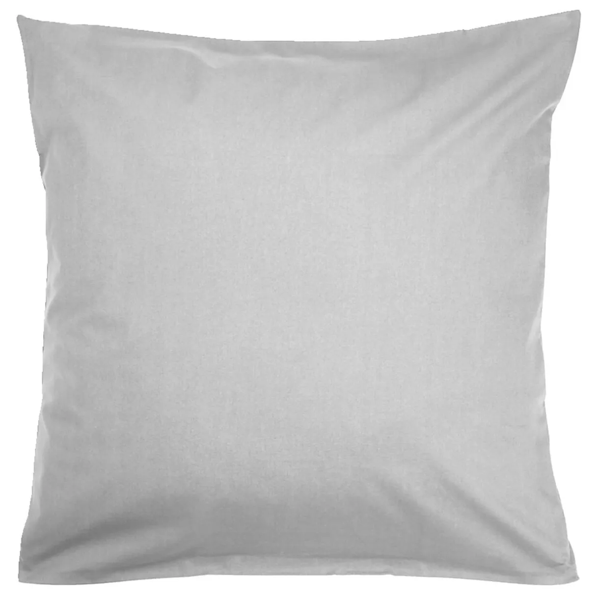 Taie d'oreiller 50x70cm 100% coton finition droite gris clair < Gifi Best