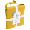 Taie d'oreiller 50x70cm 100% coton percale finition droite marron