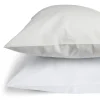 Taie d'oreiller 50x70cm polycoton finition droite gris < Gifi Hot