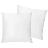 Taie d'oreiller x2 L63x63