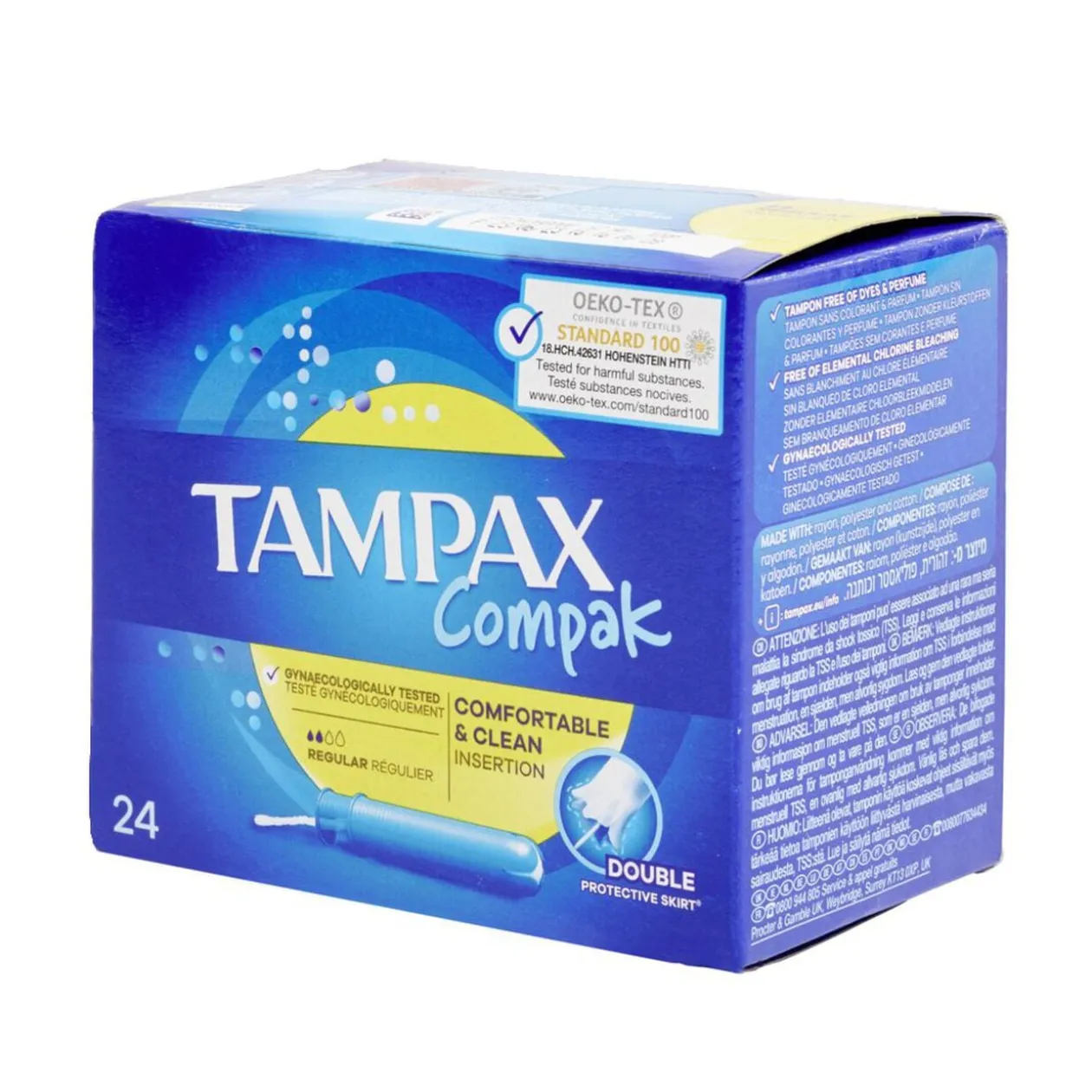 Tampon avec applicateur x24 Tampax Flux régulier