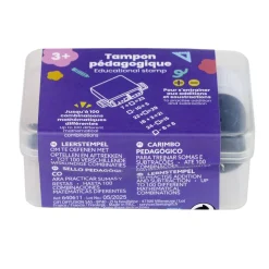 Tampon pédagogique pour le calcul 100 combinaisons 9x9xH5cm < Gifi Outlet
