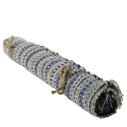 Tapis coton rayure multicolore 50x80cm