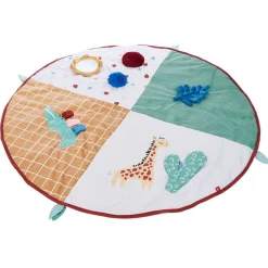 Tapis d'activité avec papier bruissant Ø100cm