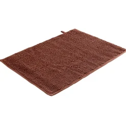 Tapis de bain antidérapant ultra-absorbant terracotta 45x65cm < Gifi Discount