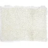 Tapis de bain chenille 40x60cm polyester beige