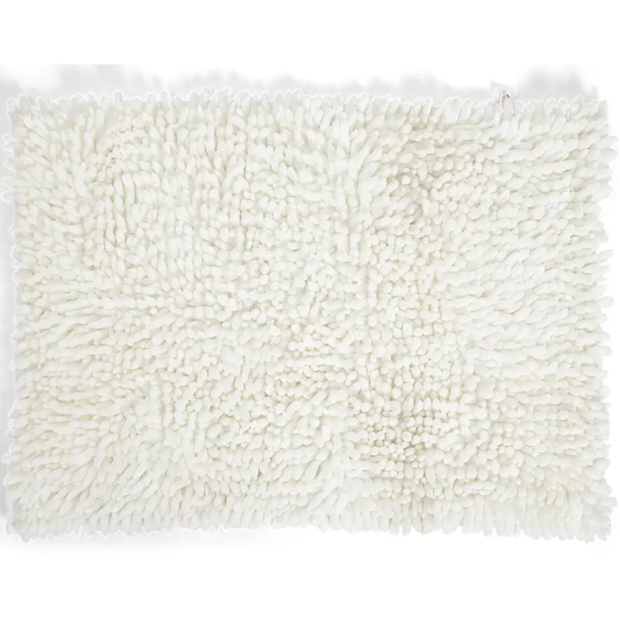 Tapis de bain chenille 40x60cm polyester beige