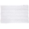 Tapis de bain chenille 50x80cm polyester beige