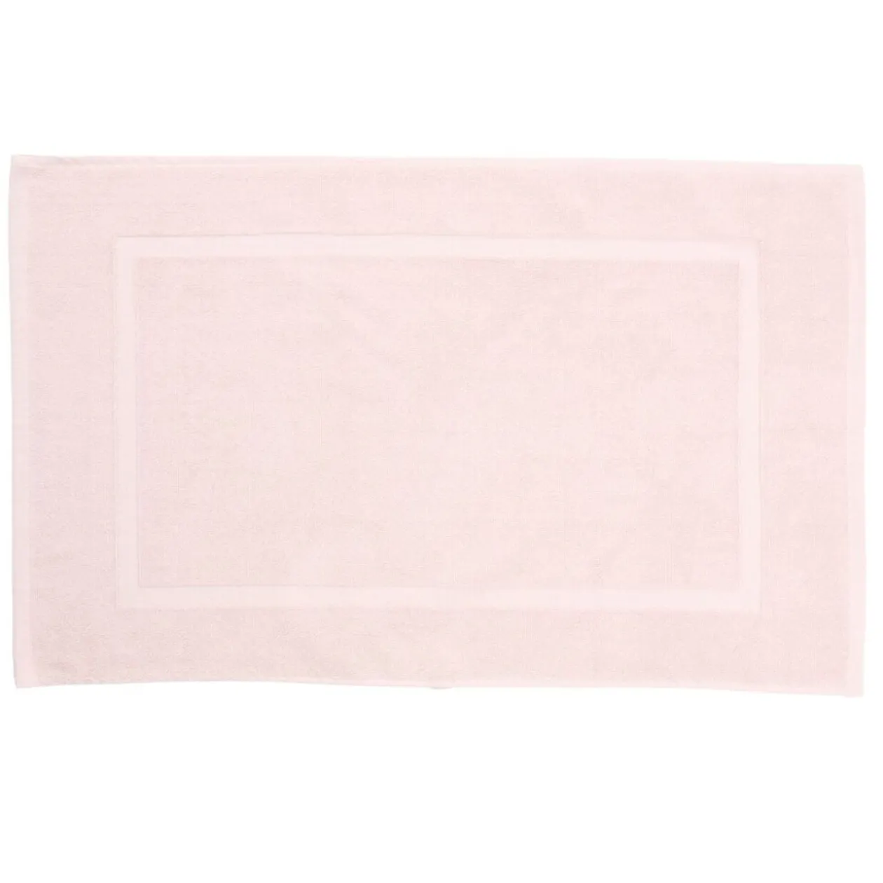 Tapis de bain coton rose 50x80cm