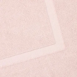 Tapis de bain coton rose 50x80cm