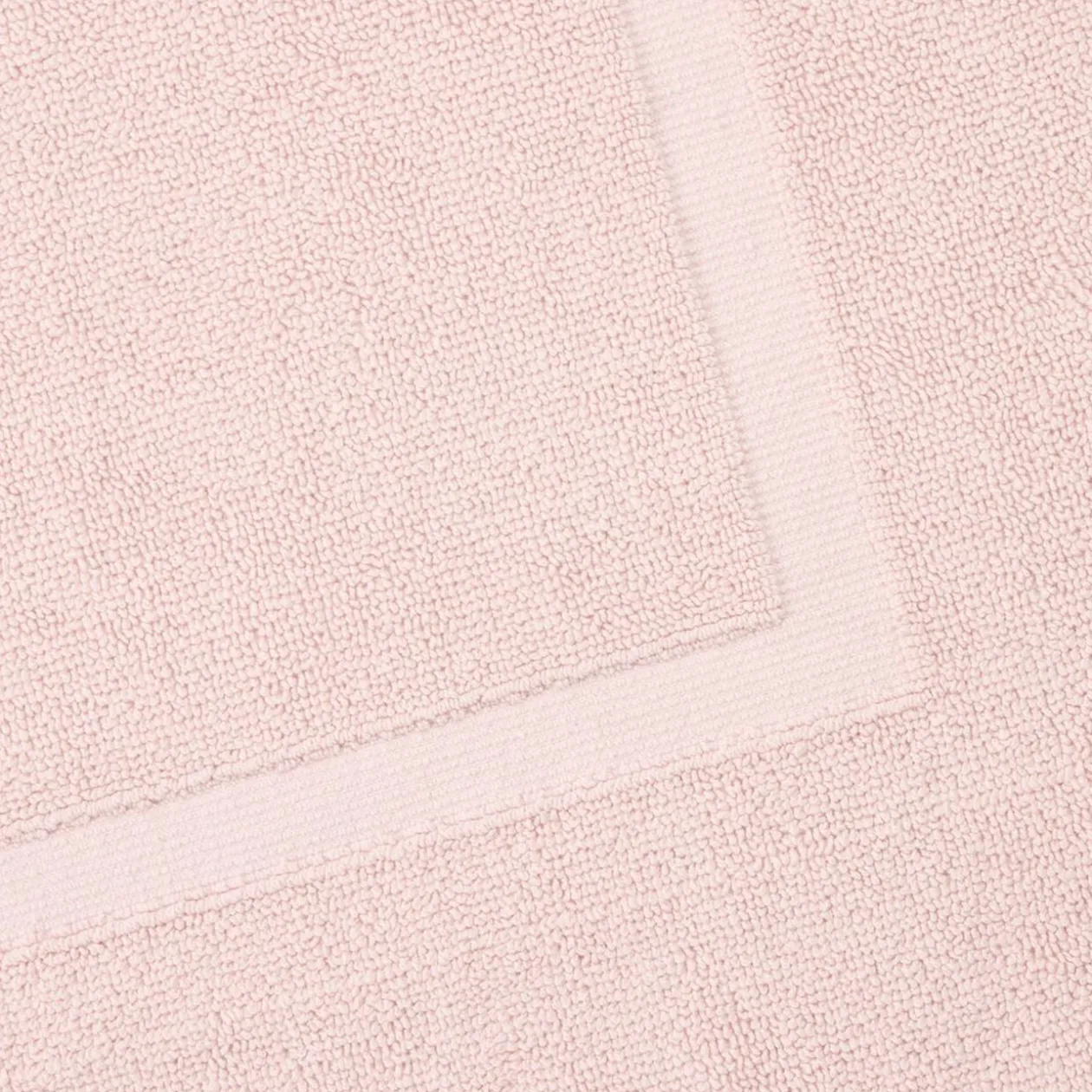 Tapis de bain coton rose 50x80cm