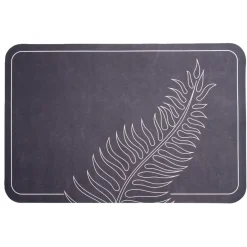 Tapis de bain en caoutchouc 38x58cm (4 modèles)