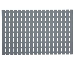 Tapis de bain fond de douche gris