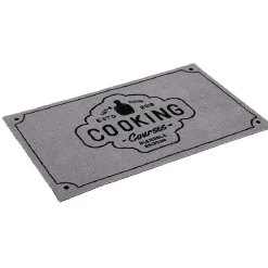 Tapis de cuisine rectangulaire gris < Gifi Outlet