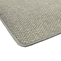 Tapis de cuisine tissu bouclette marron 44x120cm