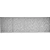 Tapis de cuisine XXL uni gris 57x180 cm
