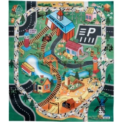 Tapis de jeu avec 2 vehicules < Gifi Hot