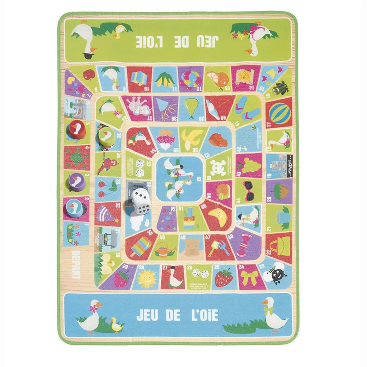 Tapis de jeu de l'oie XL