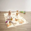 Tapis de jeu enfant thème animaux 180x120cm