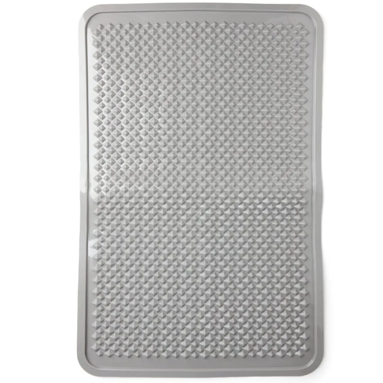 Tapis de litière 60x40cm PVC gris < Gifi Online