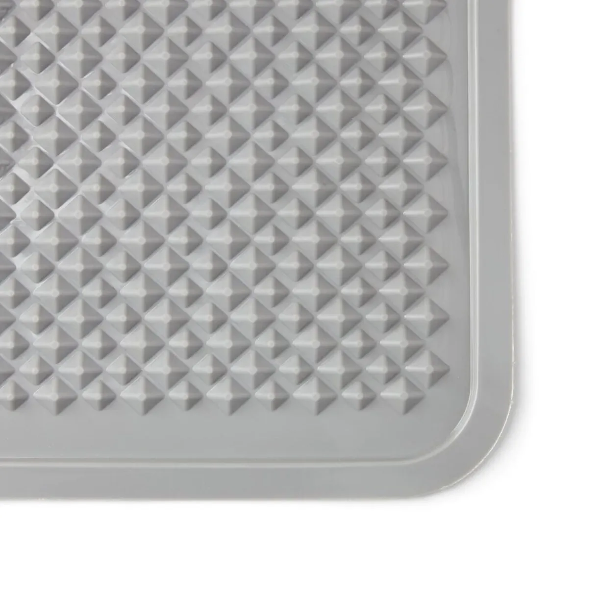 Tapis de litière 60x40cm PVC gris < Gifi Online
