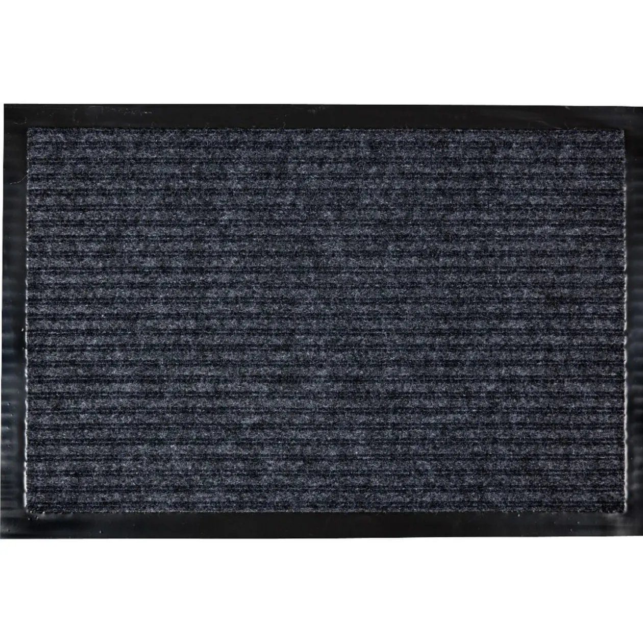 Tapis d'entrée intérieur anti-dérapant gris 40x60cm