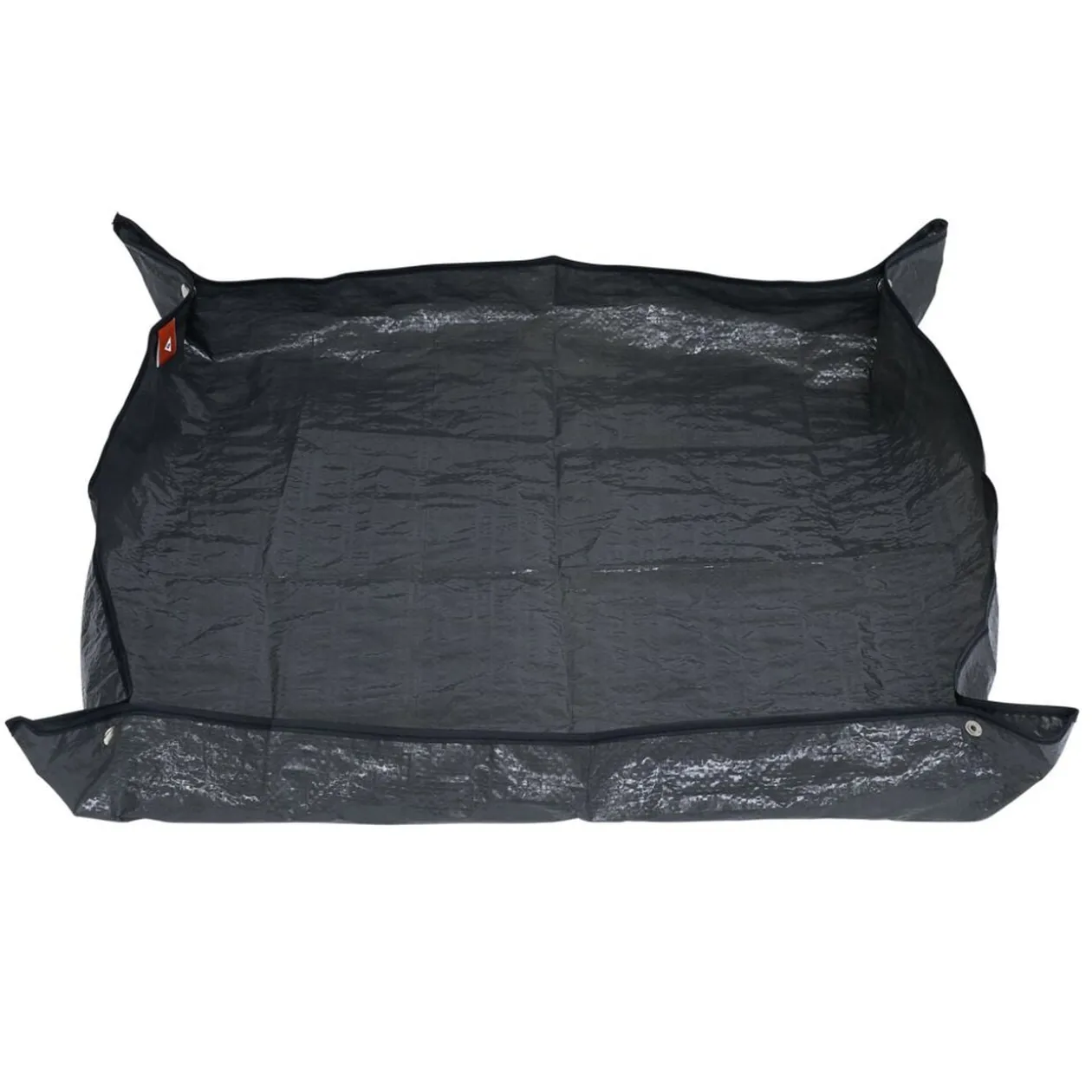 Tapis de rempotage en plastique gris 65x65cm