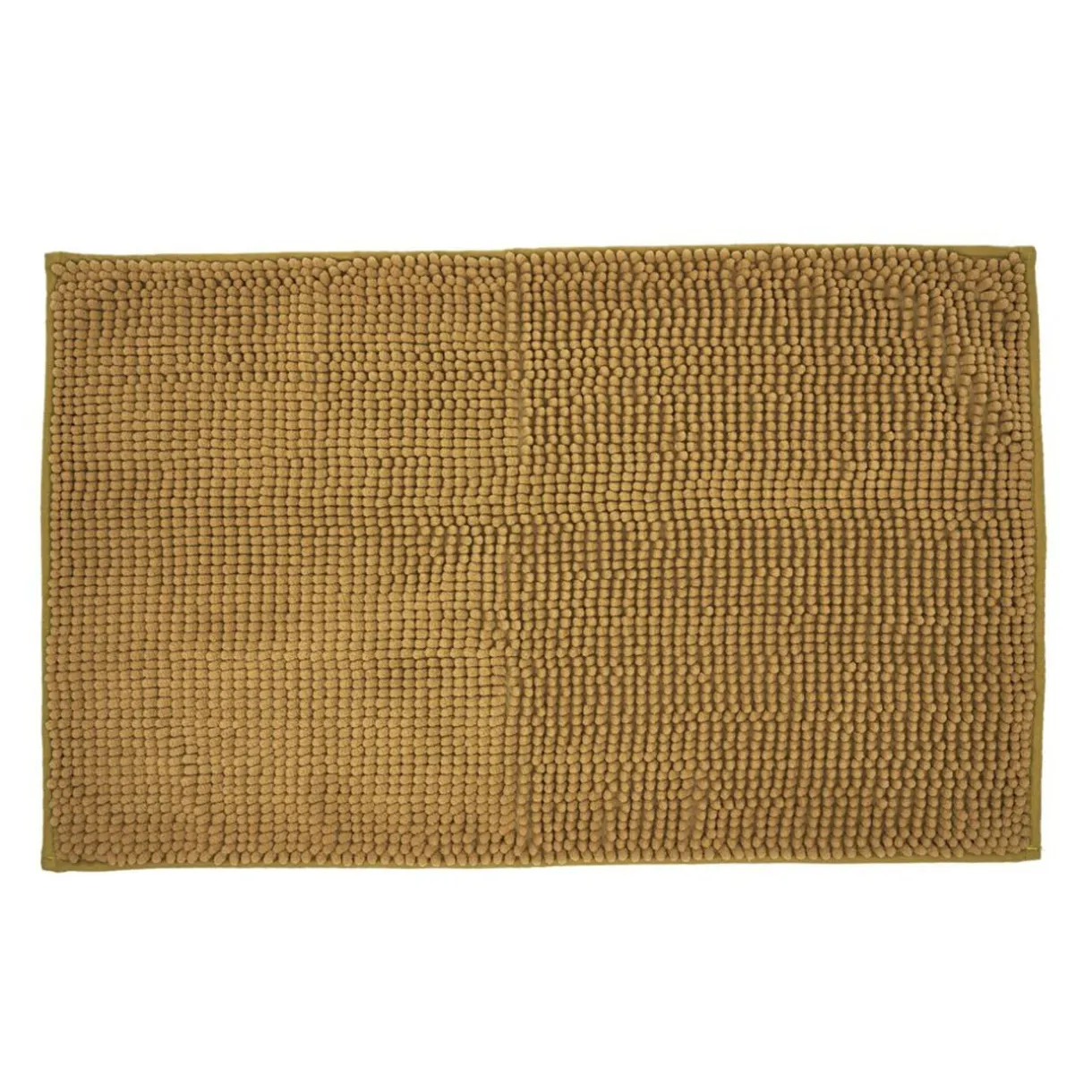 Tapis de salle de bain chenille marron 80x50 cm < Gifi Hot