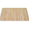 Tapis de salle de bain en diatomite effet bois 45x35 cm