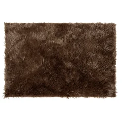 Tapis descente de lit long poil 40x60cm (4 modèles)