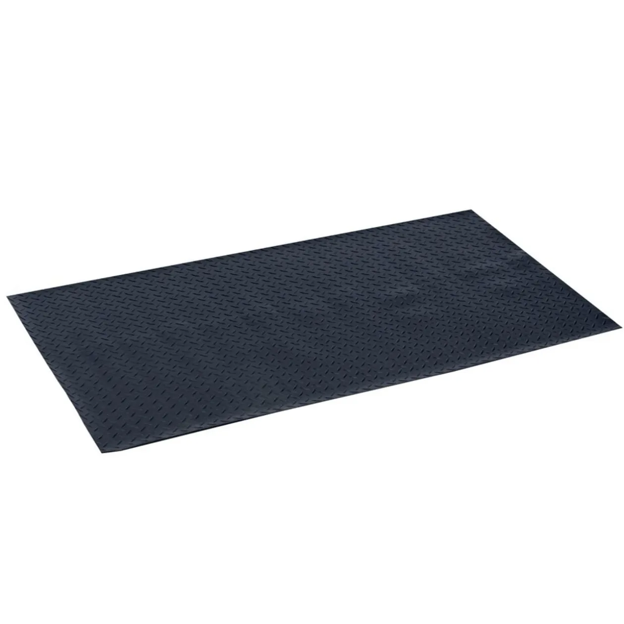 Tapis de sol barbecue PVC noir 72x122cm