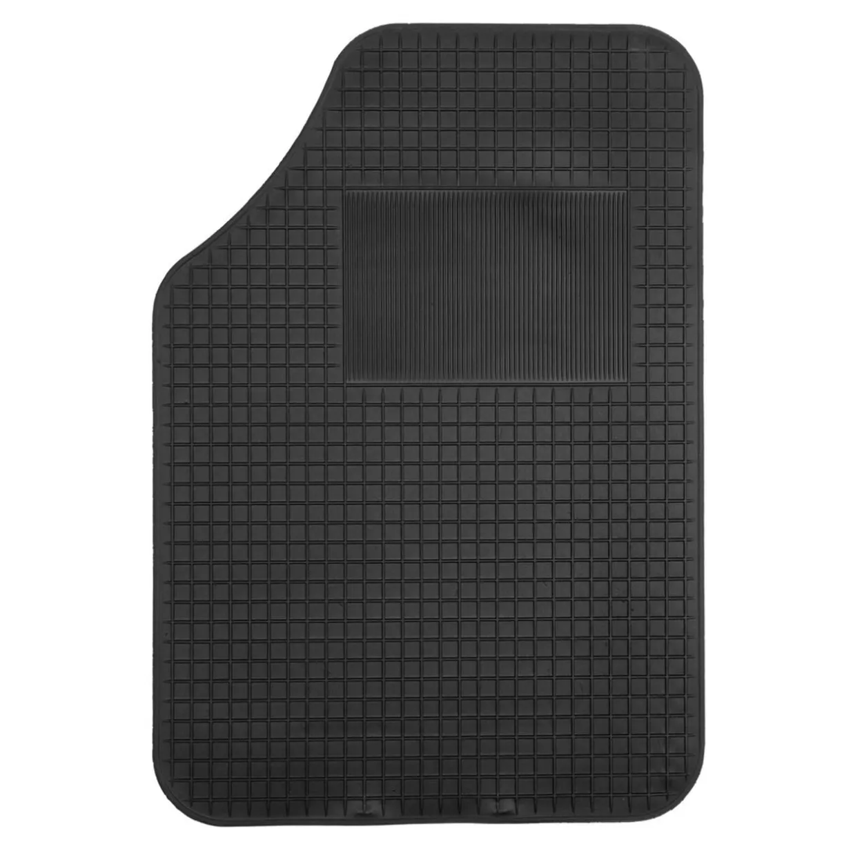 Tapis de voiture x4 plastique noir < Gifi Best