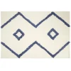 Tapis d'intérieur polycoton motif aztèque tufté 60x90cm (4 modèles)