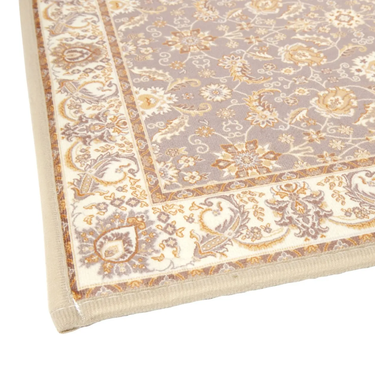 Tapis d'intérieur rectangulaire velours motif oriental 50x80cm (2 modèles)