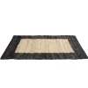 Tapis effet jute bord coton beige 100x150cm < Gifi New
