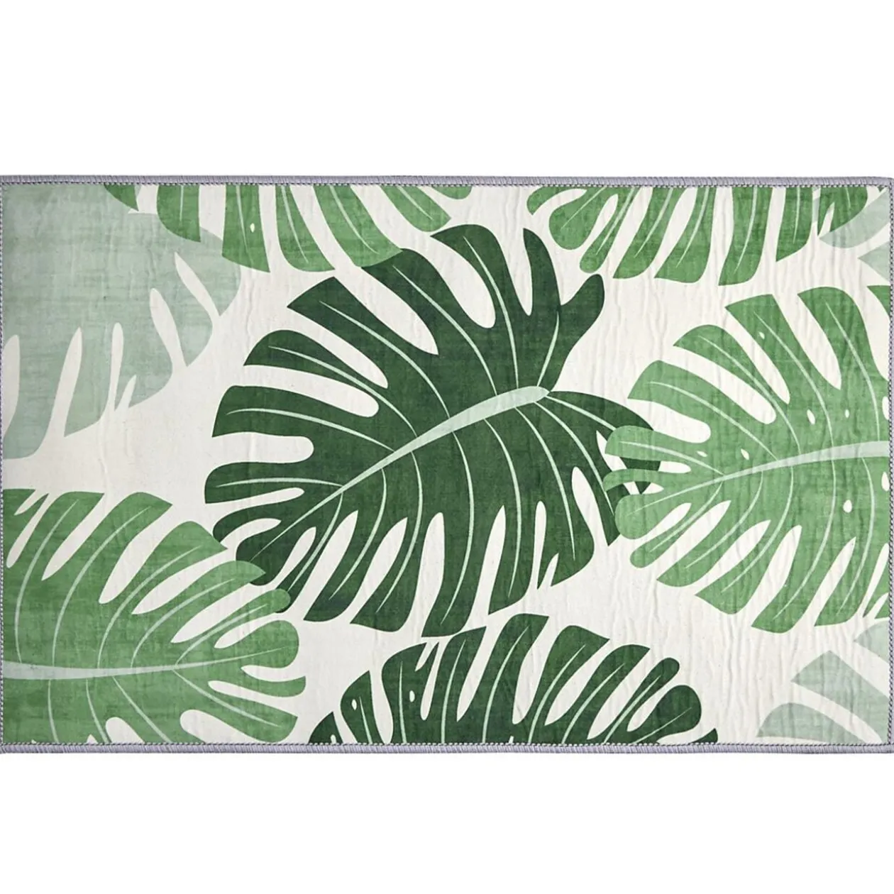 Tapis en velours motif végétal 50x80cm (2 modèles)
