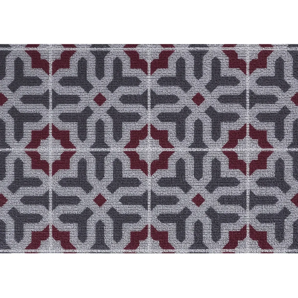 Tapis extérieur antidérapant grattant imprimé carreau ciment 75x45cm < Gifi New